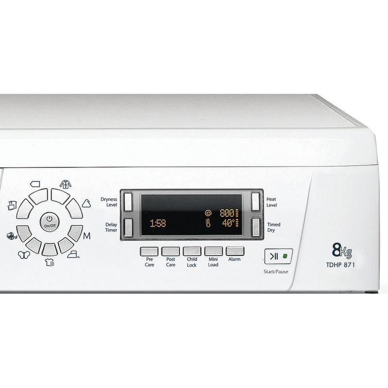 Hotpoint-Dryer-TDHP-871-RP--UK--White-Control-panel