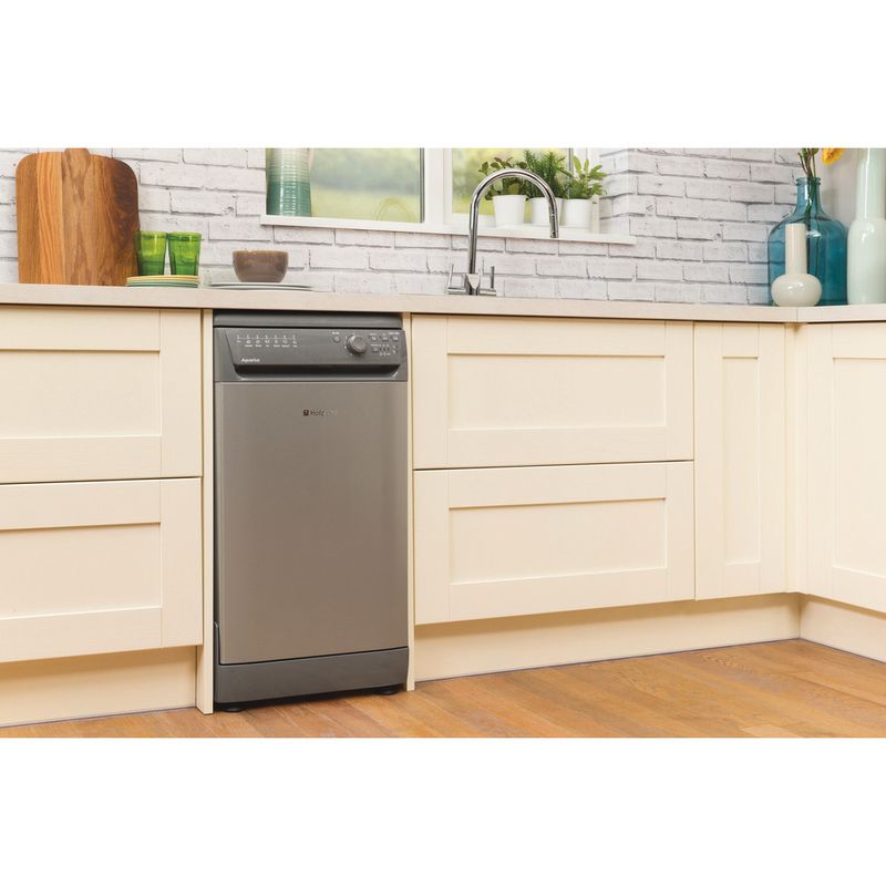 Graphite grey slimline sales dishwasher