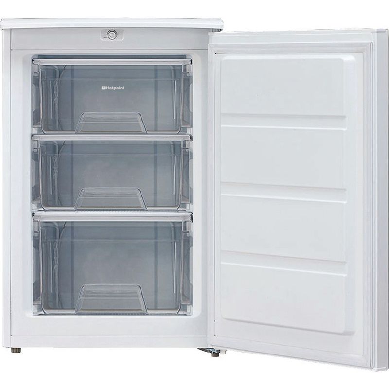 Hotpoint-Freezer-Freestanding-CTZ-55-P-White-Frontal-open