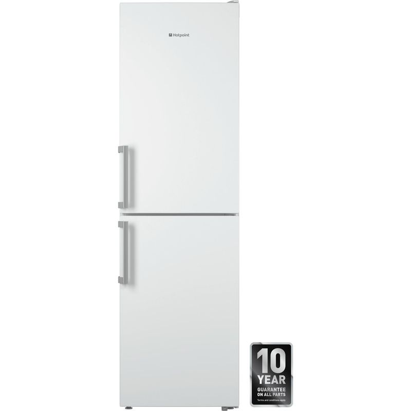 Hotpoint-Fridge-Freezer-Freestanding-XECO95-T2I-WH-White-2-doors-Frontal