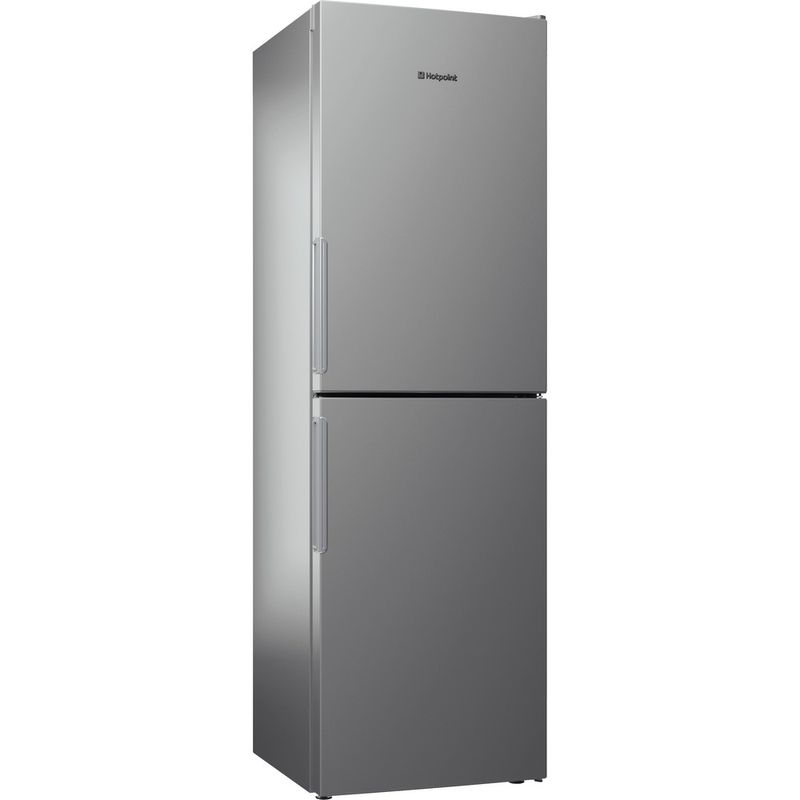 Hotpoint-Fridge-Freezer-Freestanding-XAO85-T1I-G-Graphite-2-doors-Perspective