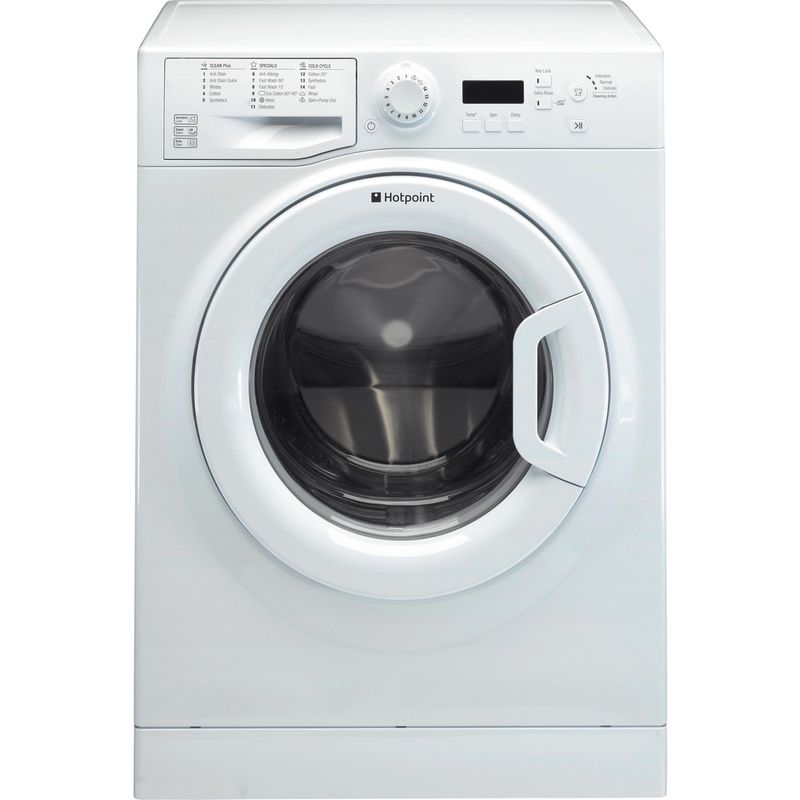 Hotpoint-Washing-machine-Freestanding-WMBF-844P-UK-White-Front-loader-A----Frontal