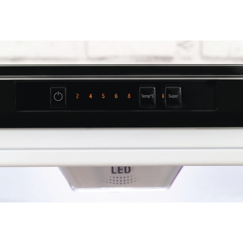 Hotpoint-Fridge-Freezer-Freestanding-XEX95-T1I-KZ-Black-2-doors-Control-panel