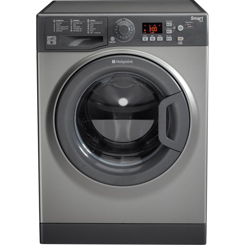 Hotpoint-Washing-machine-Freestanding-WMFUG-842G-UK-White-Front-loader-A---Frontal