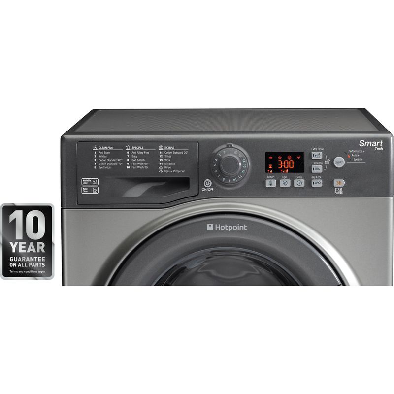 Hotpoint-Washing-machine-Freestanding-WMFUG-842G-UK-White-Front-loader-A---Award