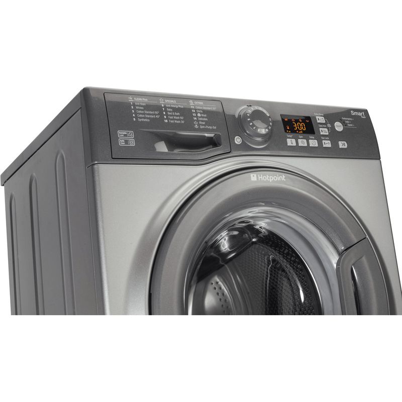 Hotpoint-Washing-machine-Freestanding-WMFUG-842G-UK-White-Front-loader-A---Control-panel