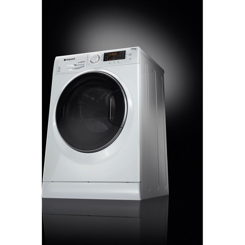 Hotpoint-Washing-machine-Freestanding-RPD-10667-DD-UK-White-Front-loader-A----Perspective