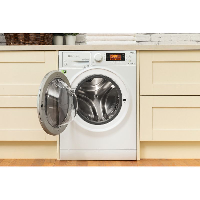 Hotpoint-Washing-machine-Freestanding-RPD-10667-DD-UK-White-Front-loader-A----Lifestyle-frontal-open