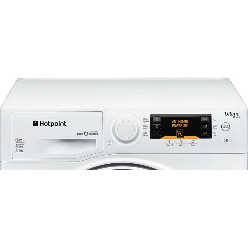 Hotpoint-Washing-machine-Freestanding-RPD-10667-DD-UK-White-Front-loader-A----Control-panel