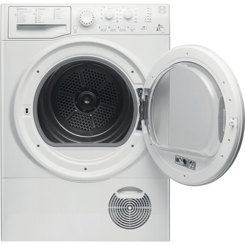 Hotpoint-Dryer-FTCL-871-GP--UK--White-Frontal-open