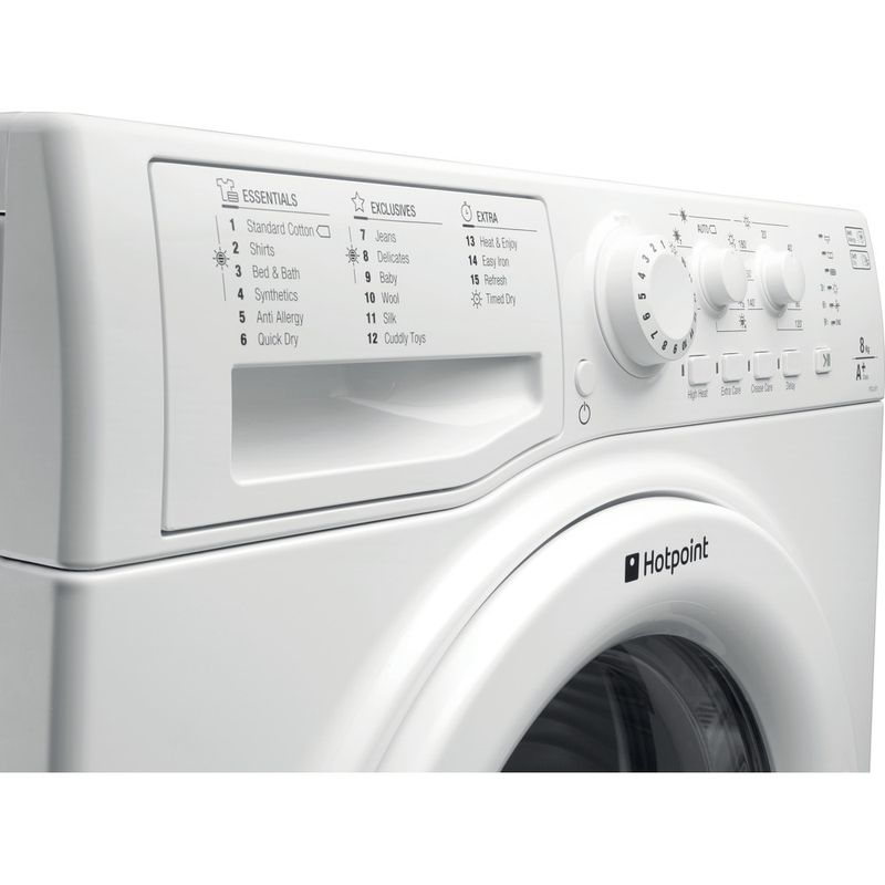 Hotpoint-Dryer-FTCL-871-GP--UK--White-Control-panel