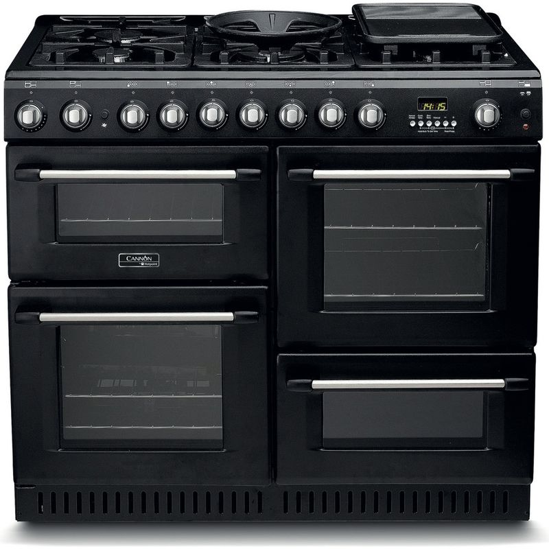 Hotpoint-Double-Cooker-CH10456GF-S-Antracite-B-Enamelled-Sheetmetal-Frontal