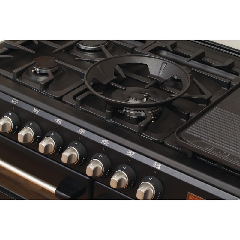 Hotpoint-Double-Cooker-CH10456GF-S-Antracite-B-Enamelled-Sheetmetal-Lifestyle-control-panel