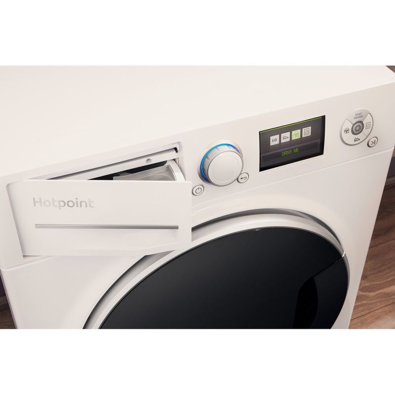 Hotpoint-Washing-machine-Freestanding-RZ-1066-W-UK-White-Front-loader-A----Drawer