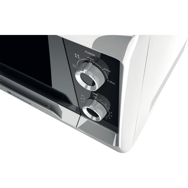 Hotpoint-Microwave-Freestanding-MWH-2011-MW0-White-Mechanical-20-MW-only-700-Control-panel
