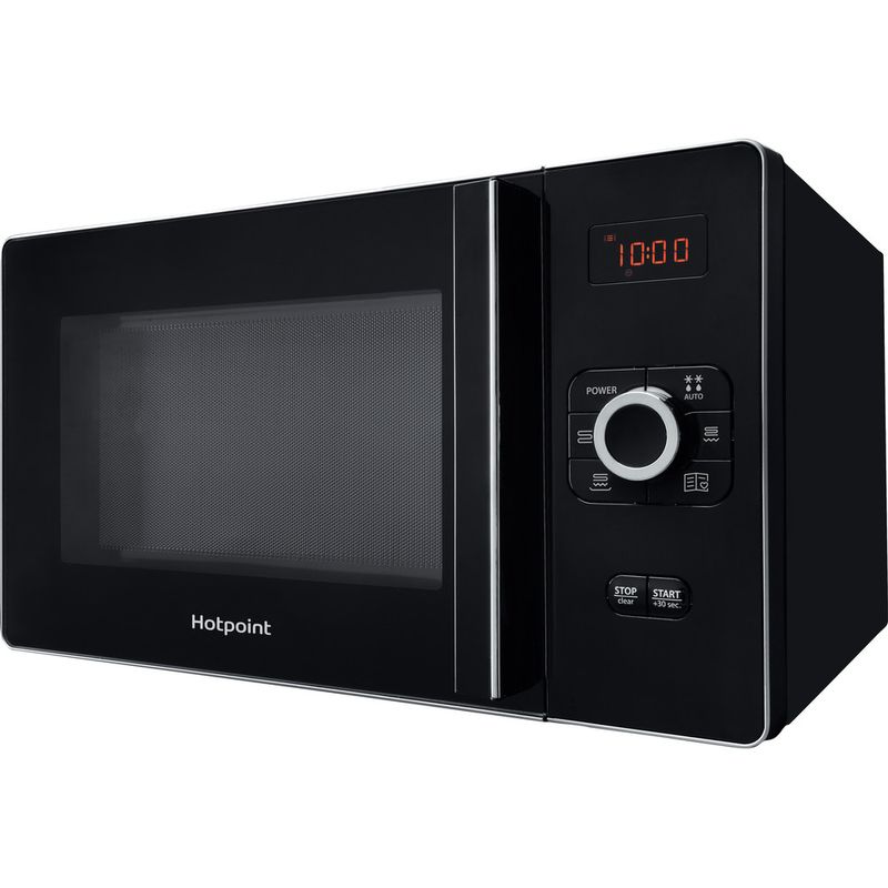 Hotpoint-Microwave-Freestanding-MWH-25223-B-Black-Electronic-25-MW-Grill-function-700-Perspective