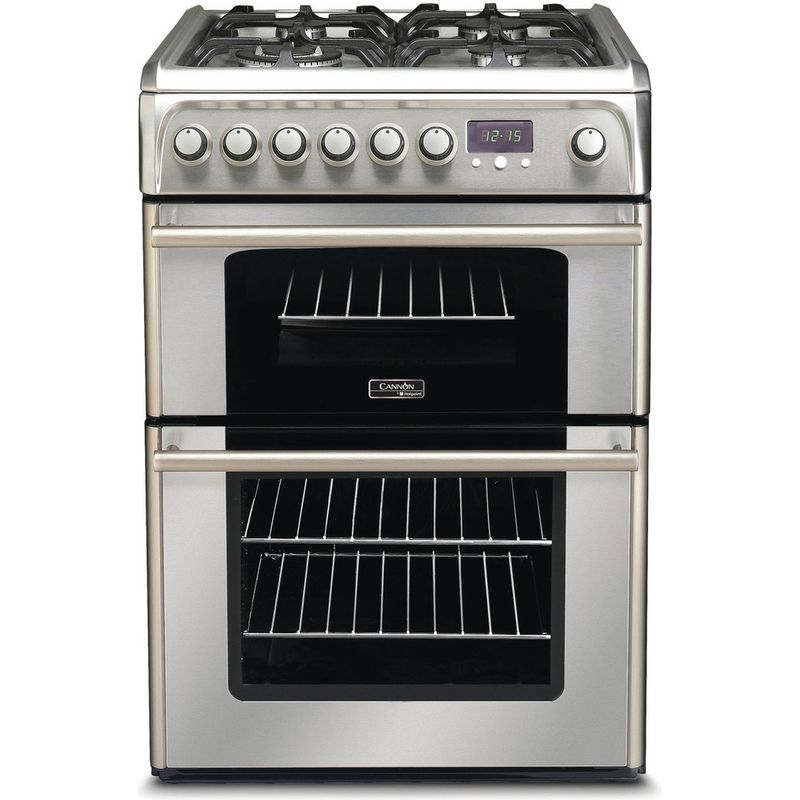 Hotpoint-Double-Cooker-CH60DPXF-S-Inox-B-Stainless-steel-Frontal