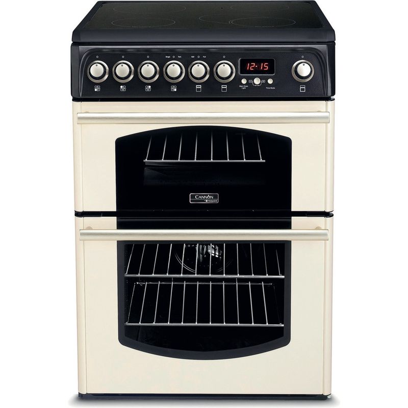 Cream electric shop cooker