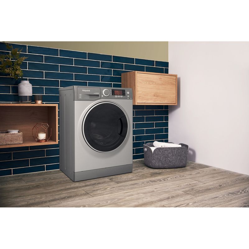 Hotpoint-Washer-dryer-Freestanding-RD-966-JGD-UK-Graphite-Front-loader-Lifestyle-perspective