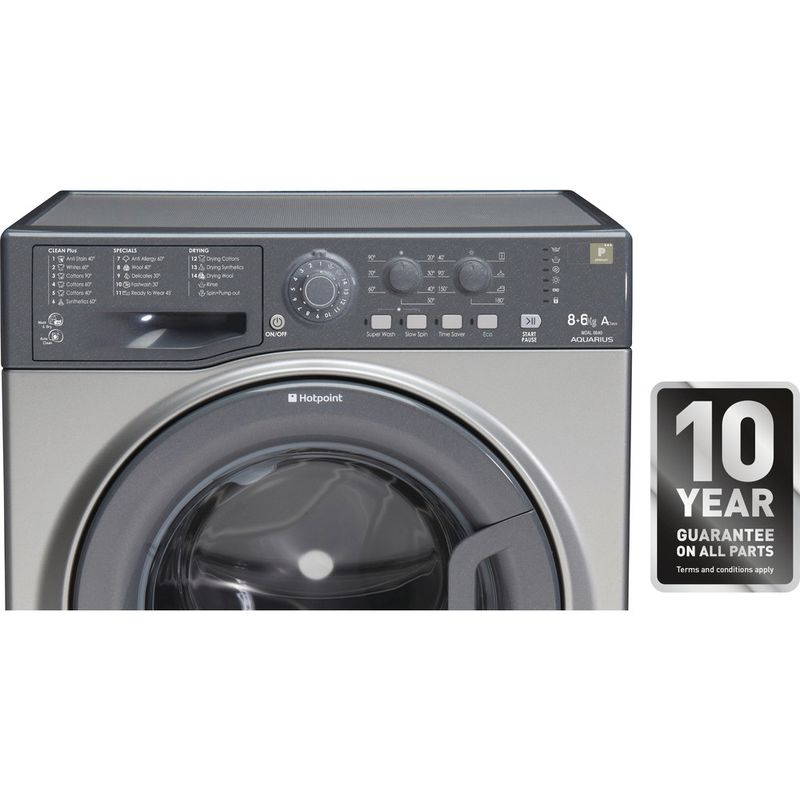Hotpoint-Washer-dryer-Freestanding-WDAL-8640G-UK-Graphite-Front-loader-Award