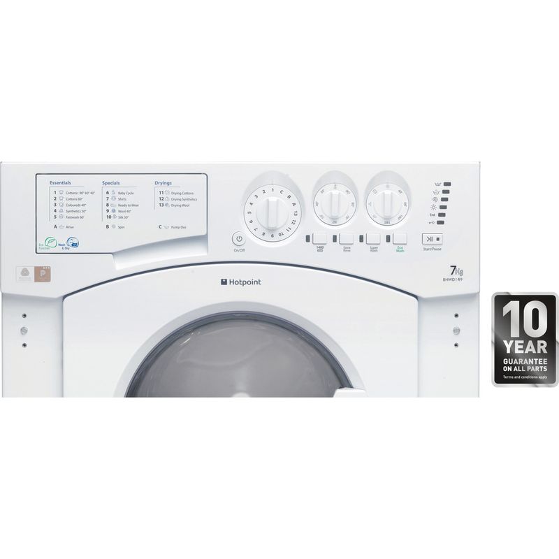 Hotpoint-Washer-dryer-Built-in-BHWD-149--UK--1-White-Front-loader-Award