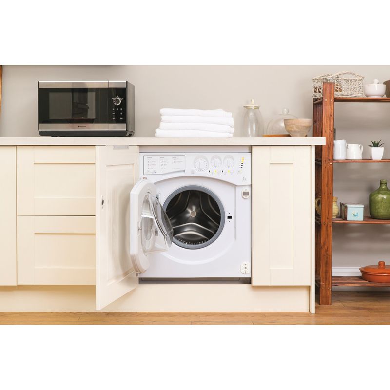 Hotpoint-Washer-dryer-Built-in-BHWD-149--UK--1-White-Front-loader-Lifestyle-frontal-open