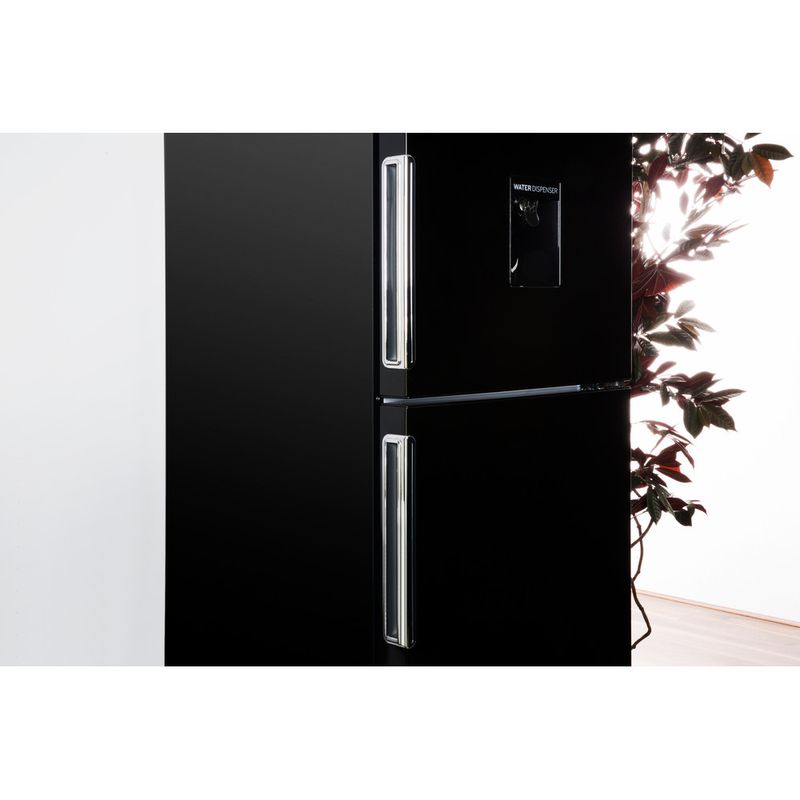Hotpoint-Fridge-Freezer-Freestanding-XAL85-T1I-K-WTD-Black-2-doors-Lifestyle-detail