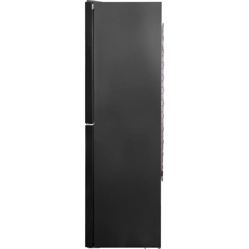 Hotpoint-Fridge-Freezer-Freestanding-XAL85-T1I-K-WTD-Black-2-doors-Back---Lateral