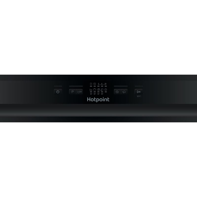 Hotpoint-Dishwasher-Built-in-HBC-2B19-UK-Half-integrated-A-Control-panel