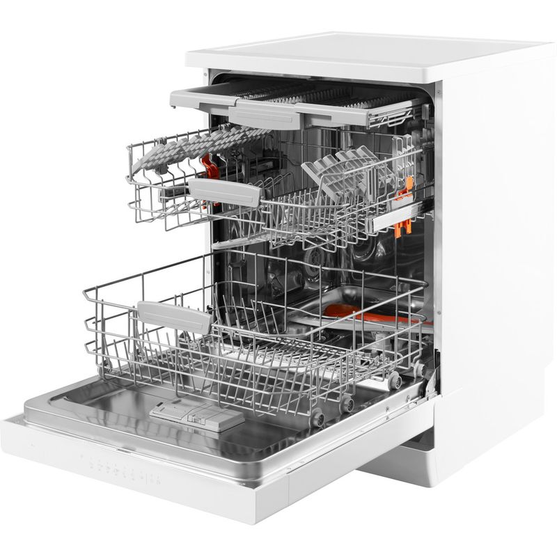 Hotpoint-Dishwasher-Freestanding-HFO-3C23-WF-UK-Freestanding-A-Perspective-open