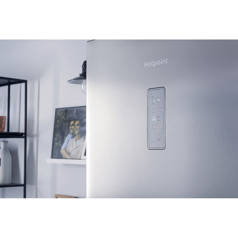 Hotpoint-Fridge-Freezer-Freestanding-SMP8-D2Z-X-H-Optic-Inox-2-doors-Lifestyle-control-panel