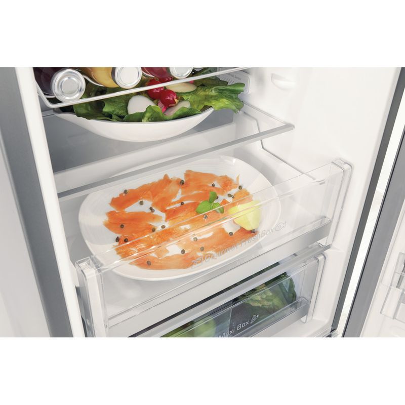 Hotpoint-Fridge-Freezer-Freestanding-SMP8-D2Z-X-H-Optic-Inox-2-doors-Drawer