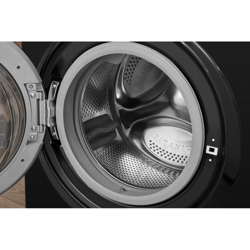 Hotpoint-Washer-dryer-Freestanding-FDF-9640-K-UK-Black-Front-loader-Drum