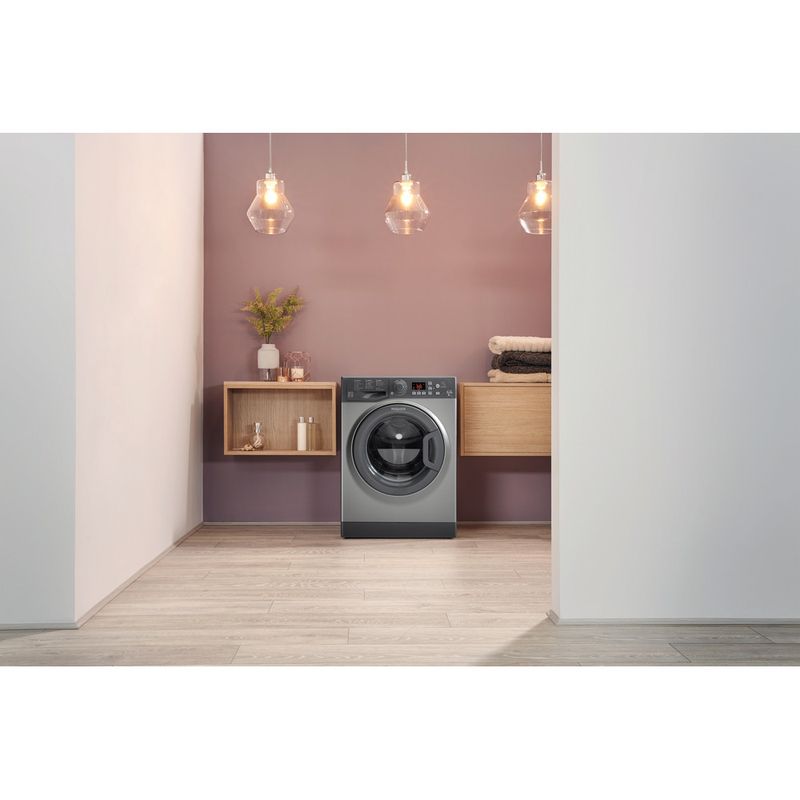 Hotpoint-Washer-dryer-Freestanding-FDF-9640-G-UK-Graphite-Front-loader-Lifestyle-frontal