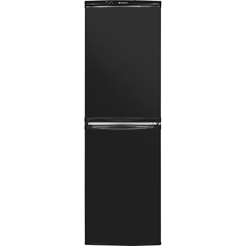 Hotpoint-Fridge-Freezer-Freestanding-HBNF-5517-B-UK-Black-2-doors-Frontal