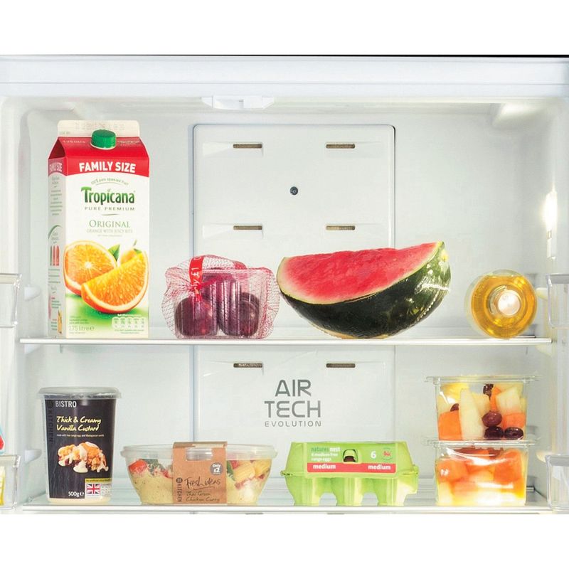 Hotpoint-Fridge-Freezer-Freestanding-FFU3D.1-K-Black-2-doors-Drawer