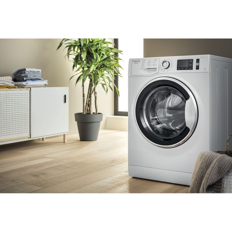 Hotpoint-Washing-machine-Freestanding-NM11-1065-WC-A-UK-White-Front-loader-A----Lifestyle-perspective