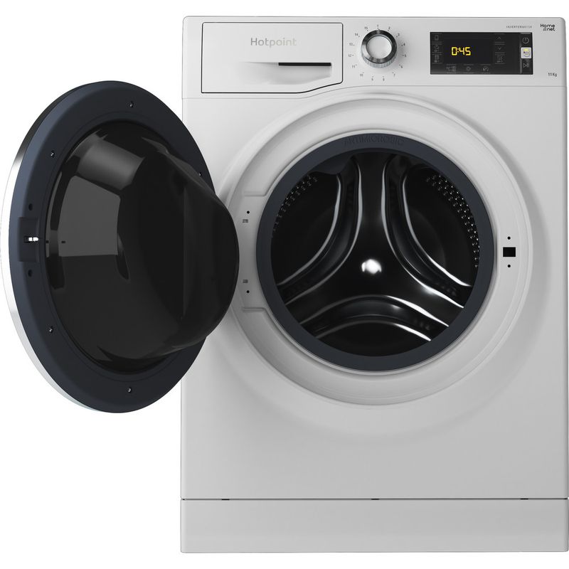 Hotpoint-Washing-machine-Freestanding-NLLCD-1165-WD-ADW-UK-White-Front-loader-A----Frontal-open