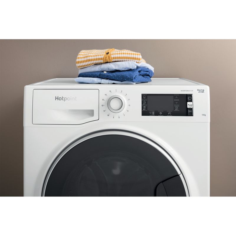 Lave-linge Ariston Pose libre 11kg 1600 Tr/Min réf NLLCD 1165WD ADW Blanc