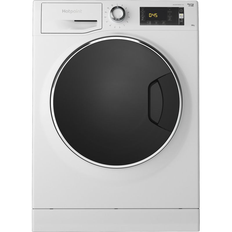 Hotpoint-Washing-machine-Freestanding-NLLCD-1045-WD-AW-UK-White-Front-loader-A----Frontal