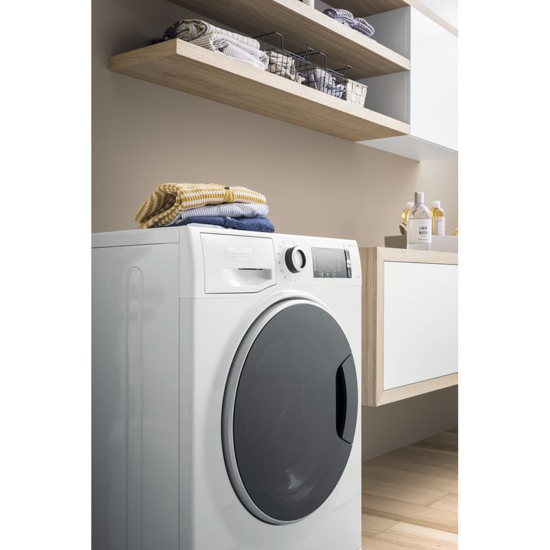 Hotpoint-Washing-machine-Freestanding-NLLCD-1045-WD-AW-UK-White-Front-loader-A----Lifestyle-perspective