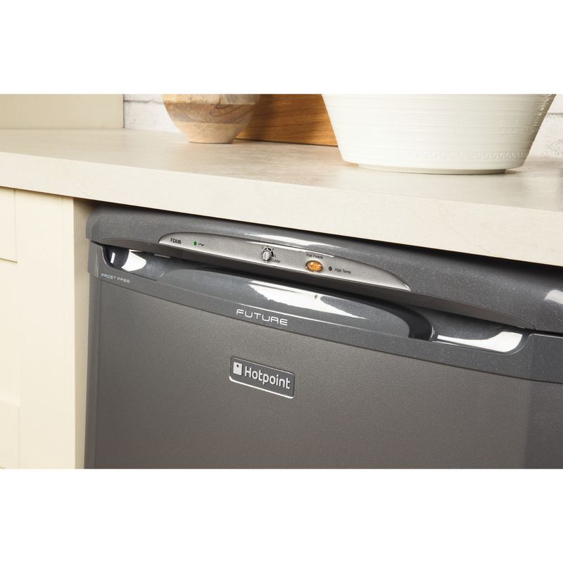 Hotpoint store freezer graphite