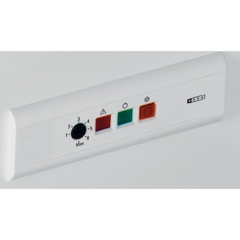 Hotpoint-Freezer-Freestanding-CS1A-250-H-FA-UK.1-White-Control-panel