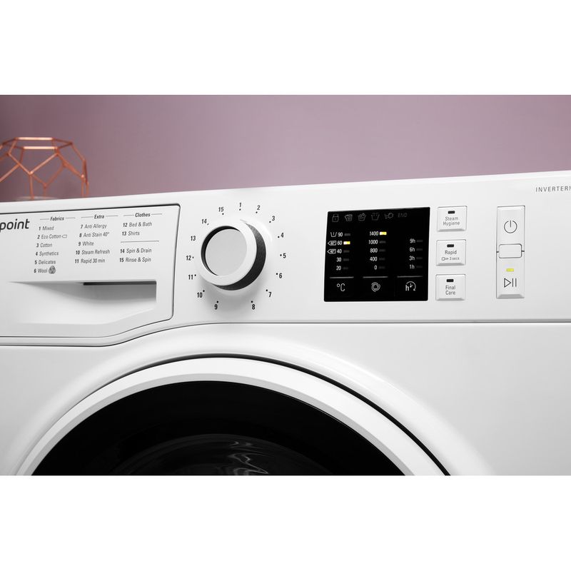 Hotpoint-Washing-machine-Freestanding-NM10-944-WW-UK-White-Front-loader-A----Lifestyle-control-panel