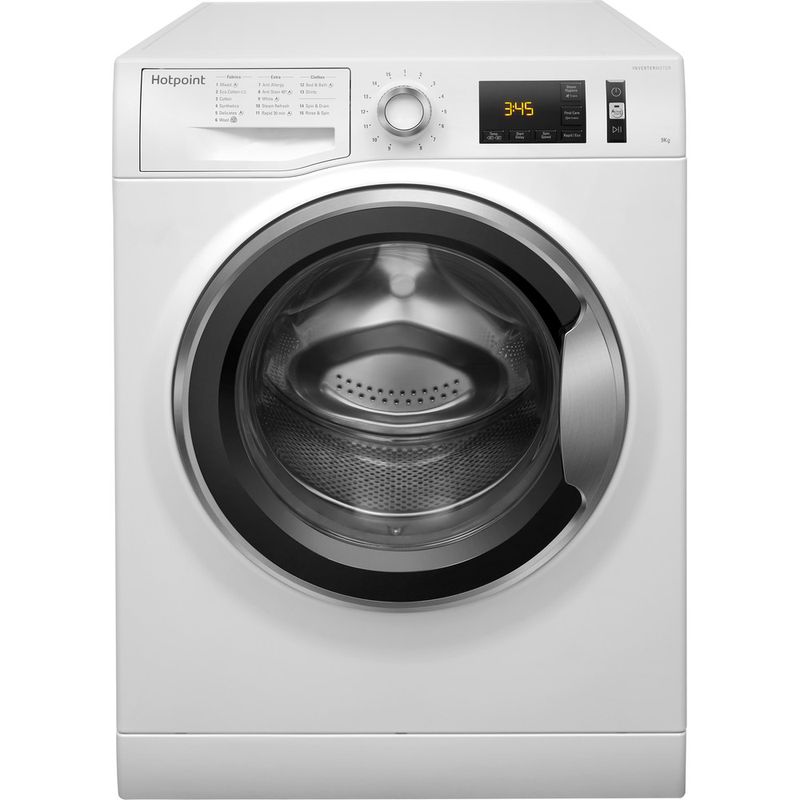 Hotpoint-Washing-machine-Freestanding-NM11-964-WC-A-UK-White-Front-loader-A----Frontal