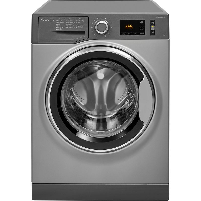 Hotpoint-Washing-machine-Freestanding-NM11-964-GC-A-UK-Graphite-Front-loader-A----Frontal