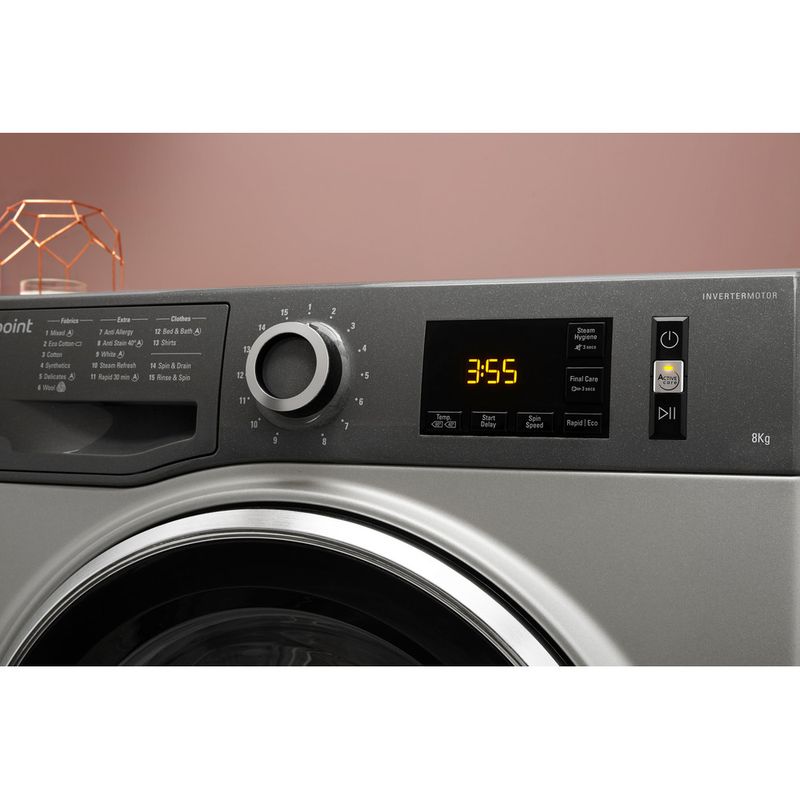 Hotpoint-Washing-machine-Freestanding-NM11-964-GC-A-UK-Graphite-Front-loader-A----Lifestyle-control-panel