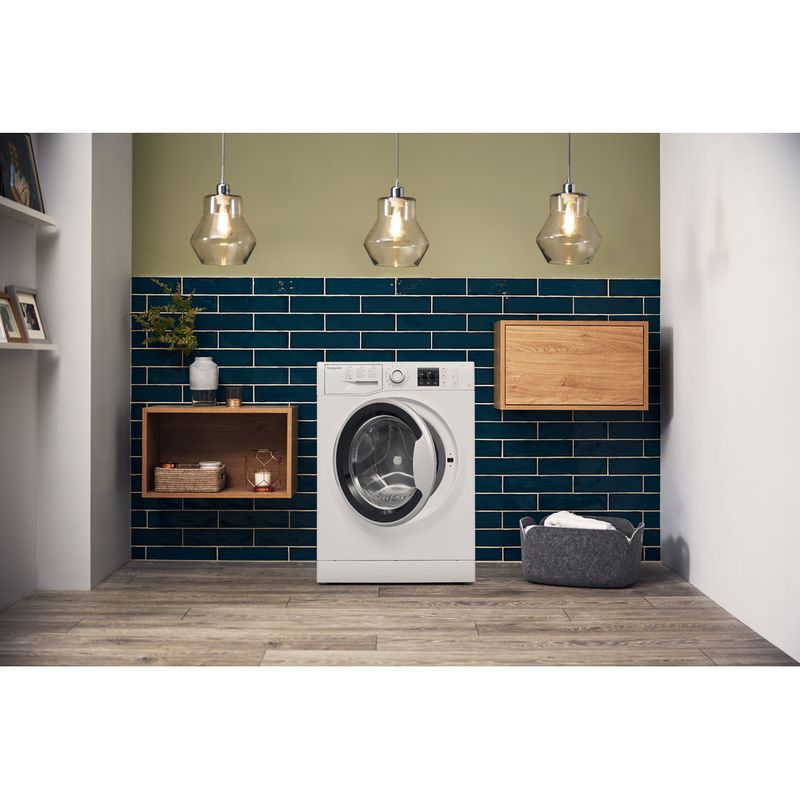 Hotpoint-Washing-machine-Freestanding-NM10-944-WS-UK-White-Front-loader-A----Lifestyle-frontal-open