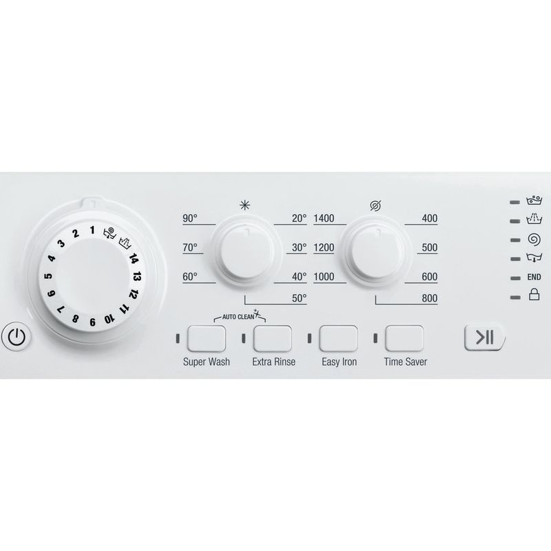 Hotpoint-Washing-machine-Freestanding-FML-842-P-UK-White-Front-loader-A---Control-panel