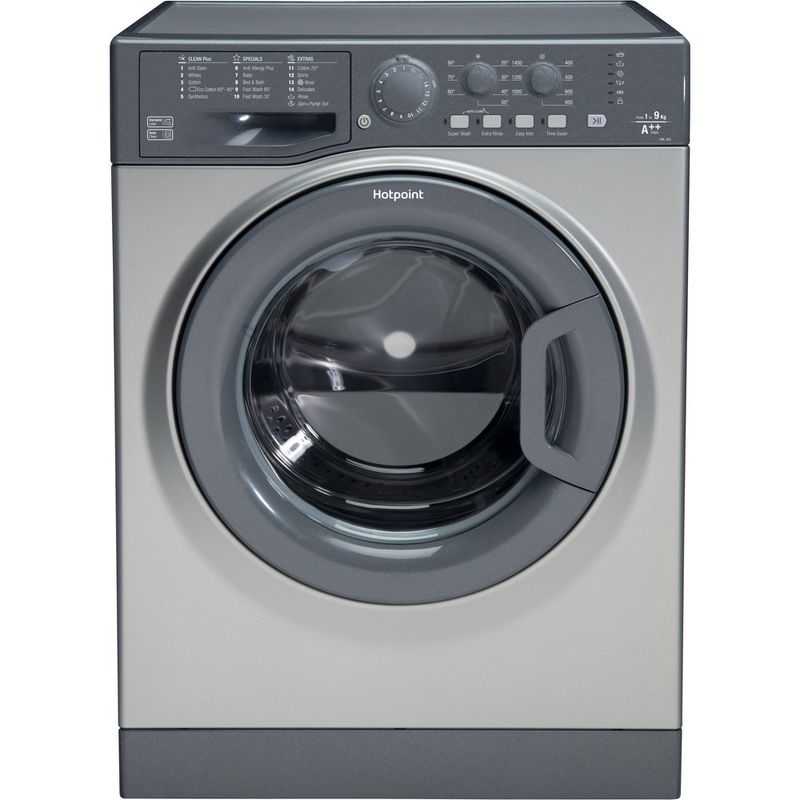 Hotpoint-Washing-machine-Freestanding-FML-942-G-UK-Graphite-Front-loader-A---Frontal